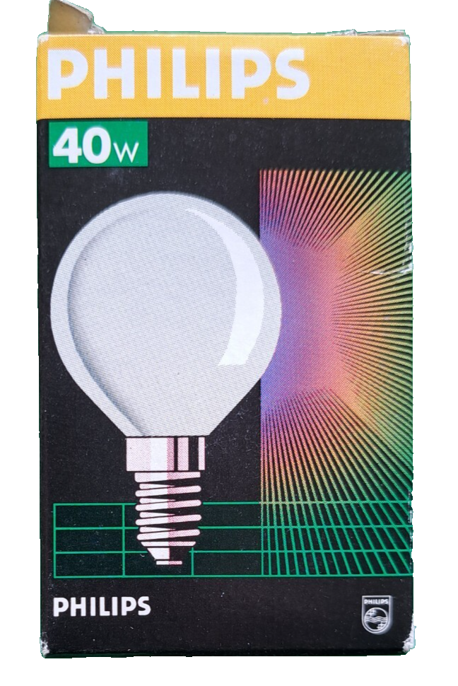 Philips 40W, E14 Matt, Glühbirne